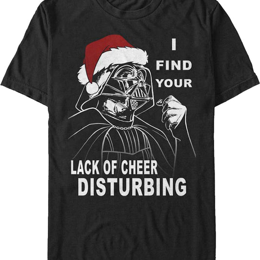 Darth Vader Lack Of Cheer Star Wars Christmas T-Shirt