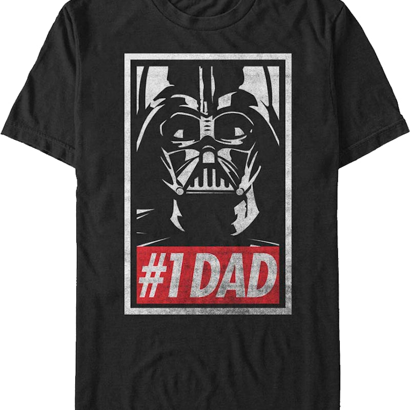 Darth Vader Number 1 Dad Star Wars T-Shirt