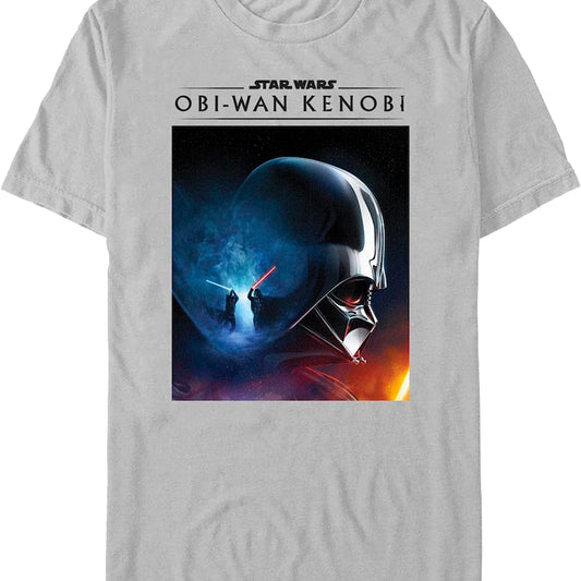 Darth Vader Obi-Wan Kenobi Duel Poster Star Wars T-Shirt