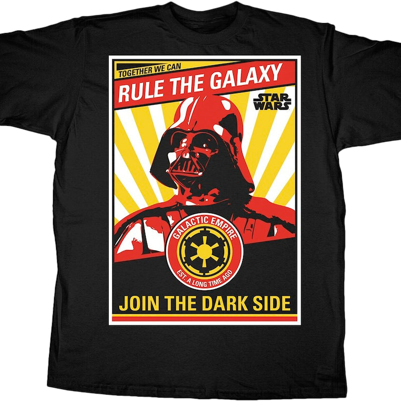 Darth Vader Rule the Galaxy Star Wars T-Shirt