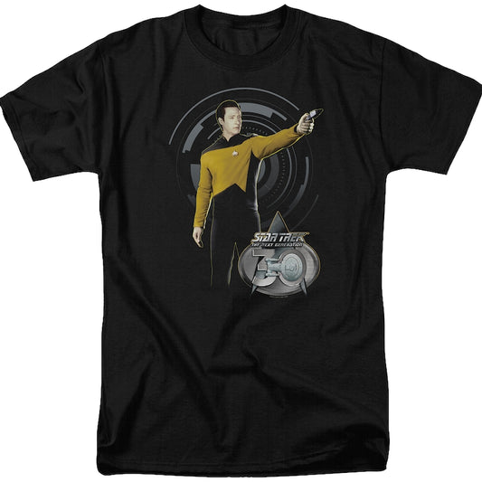 Data 30th Anniversary Star Trek The Next Generation T-Shirt