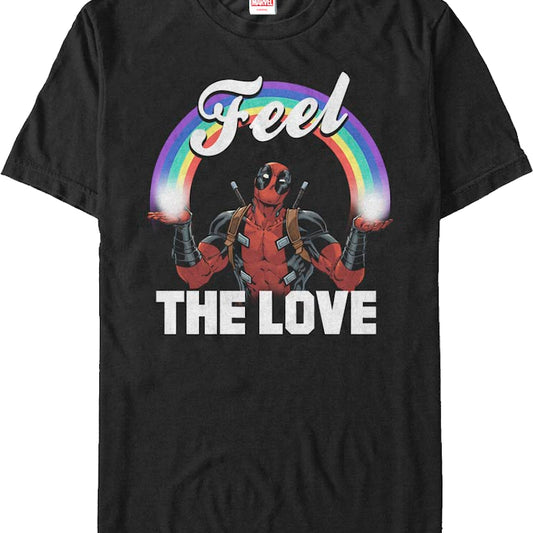 Deadpool Feel The Love Marvel Comics T-Shirt