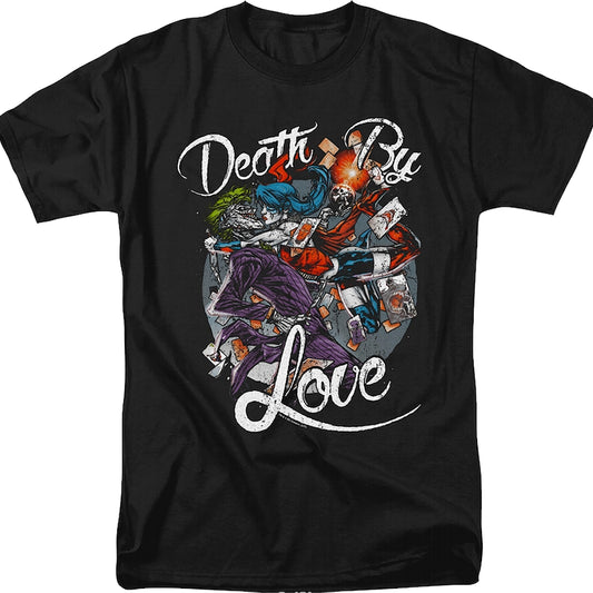 Death By Love Joker And Harley Quinn DC Comics T-Shirt