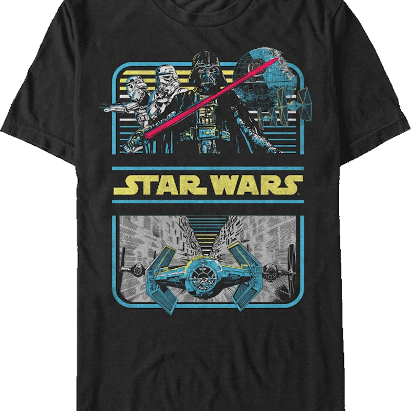 Death Star Trench Star Wars T-Shirt