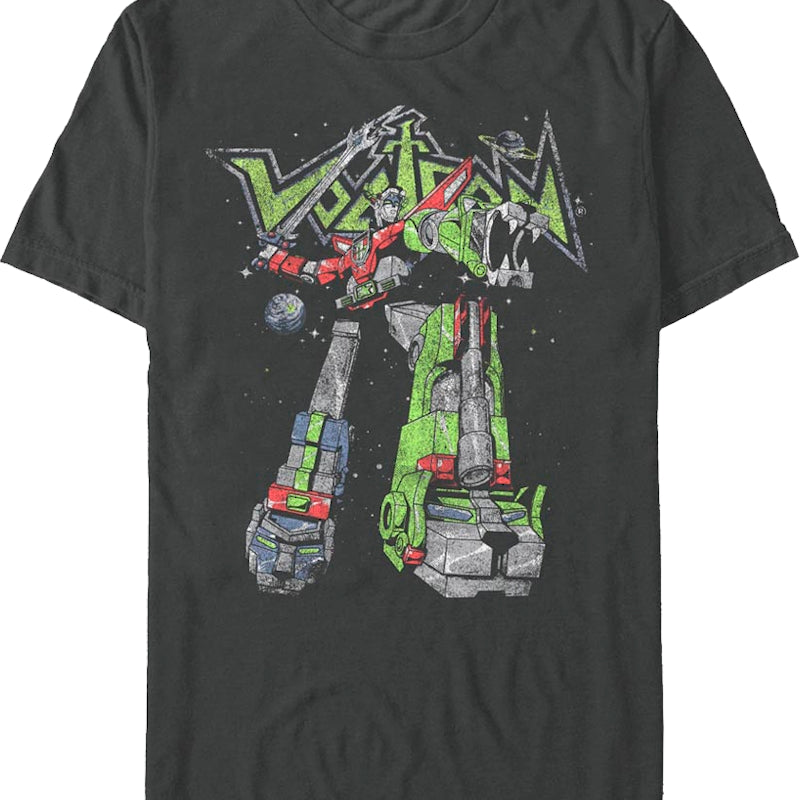 Vintage Mighty Robot Voltron T-Shirt