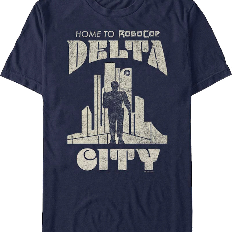 Delta City Silhouette Robocop T-Shirt