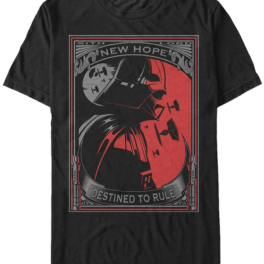 Destined To Rule Star Wars T-Shirt