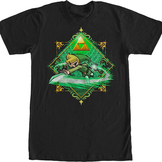 Diamond Master Sword Legend of Zelda Nintendo T-Shirt
