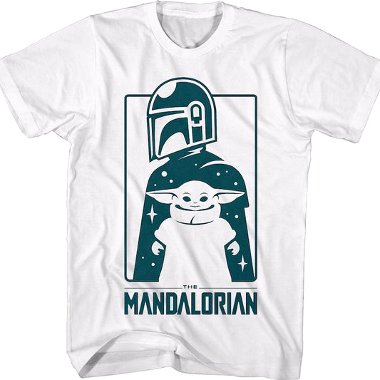 Din Djarin And The Child The Mandalorian Star Wars T-Shirt