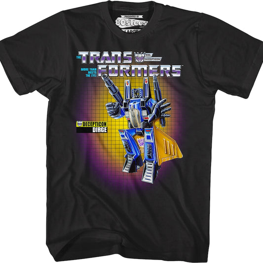 Dirge Box Art Transformers T-Shirt