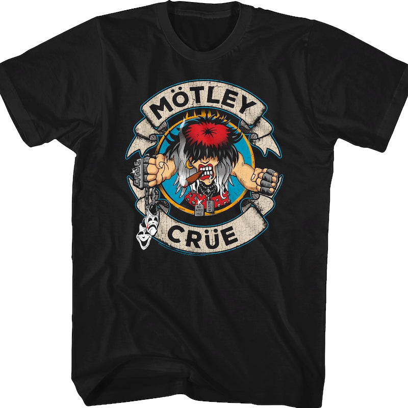 Distressed Allister Fiend Motley Crue T-Shirt