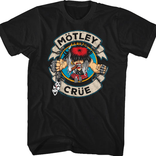 Distressed Allister Fiend Motley Crue T-Shirt
