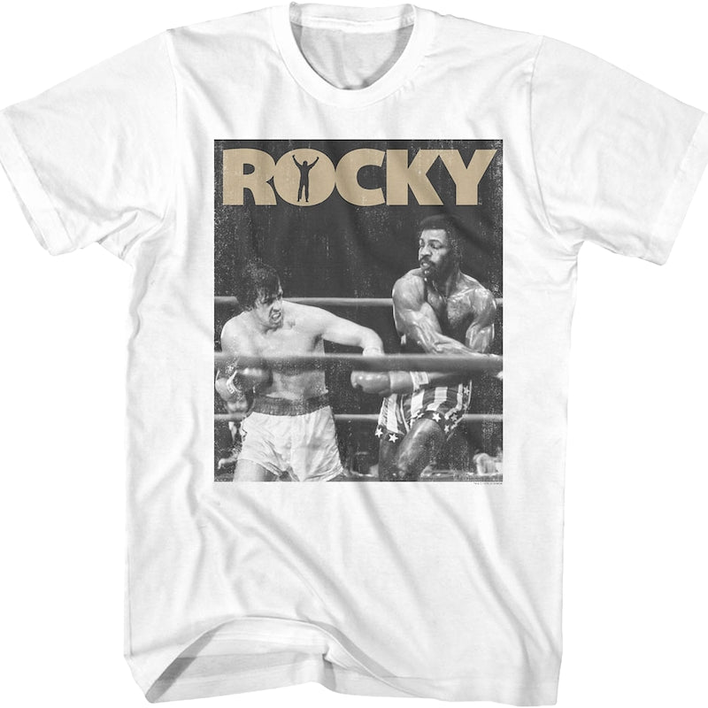 Distressed Apollo vs Rocky T-Shirt