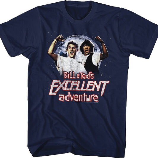 Distressed Bill and Ted's Excellent Adventure T-Shirt