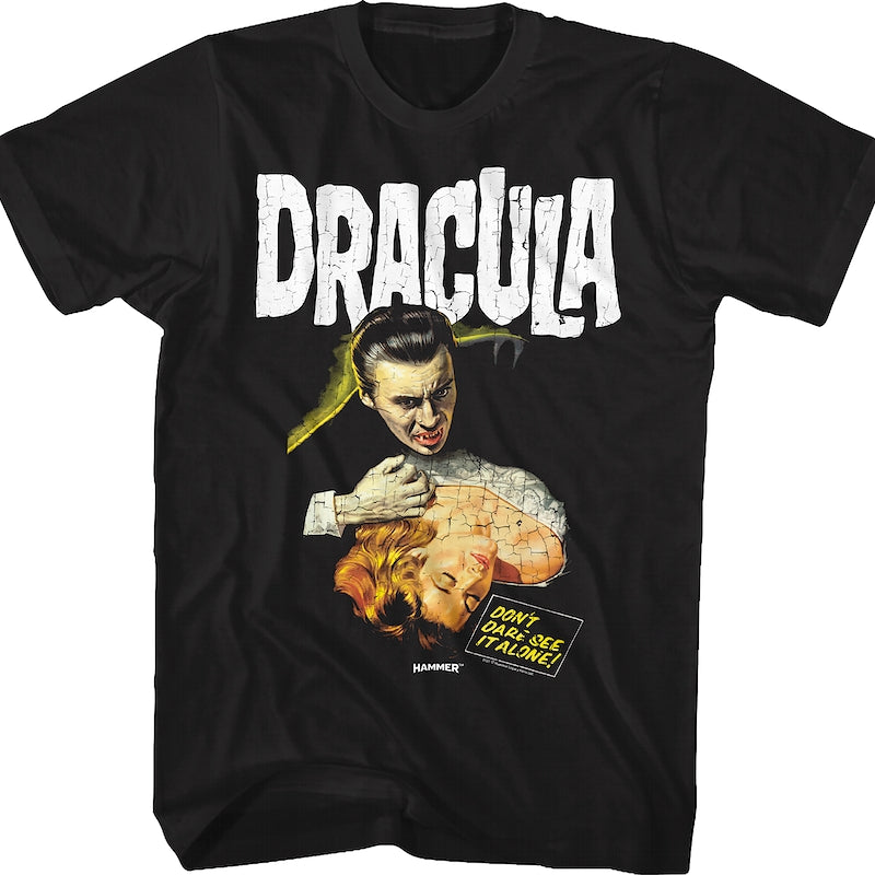 Distressed Dracula Hammer Films T-Shirt