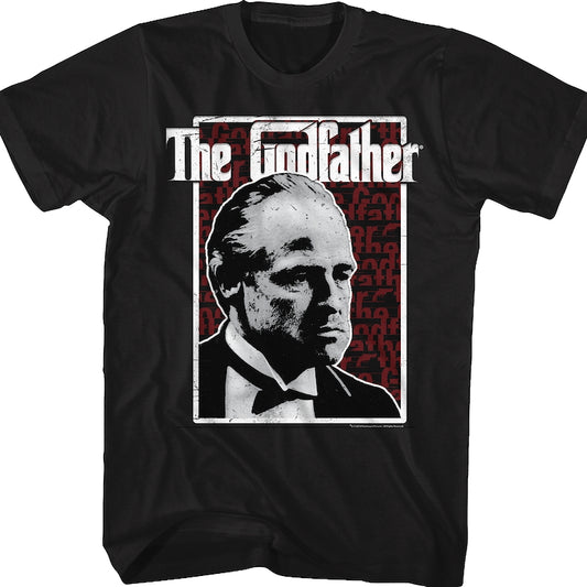 Distressed Frame Godfather T-Shirt
