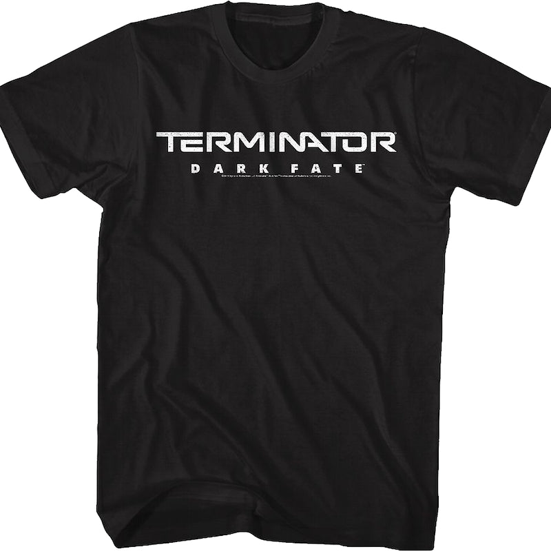 Distressed Logo Terminator Dark Fate T-Shirt