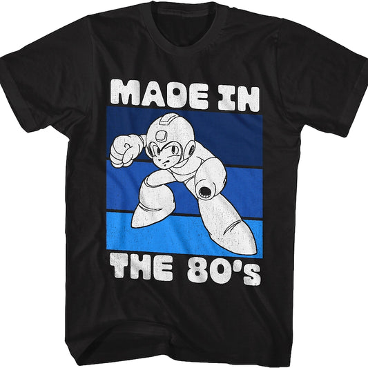 Distressed Made In The 80's Mega Man T-Shirt