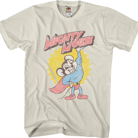 Distressed Mighty Mouse T-Shirt