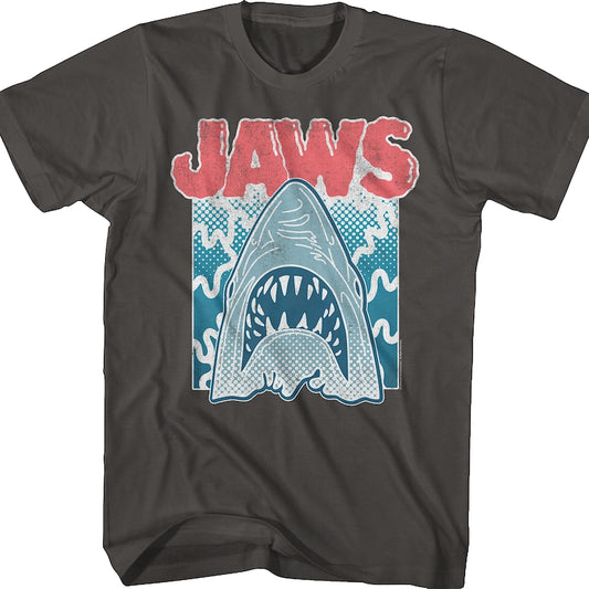 Distressed Splash Jaws T-Shirt