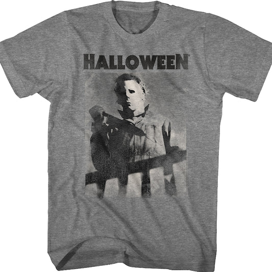 Distressed The Shape Halloween T-Shirt