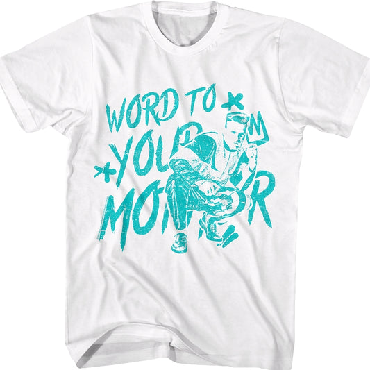 Distressed Word To Your Mother Vanilla Ice T-Shirt