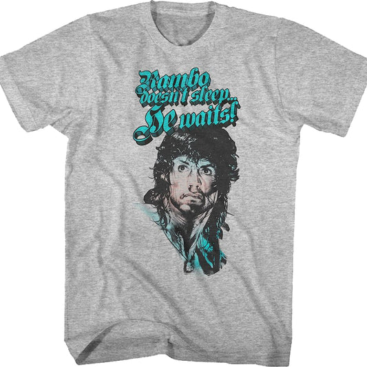 Doesn't Sleep Rambo T-Shirt