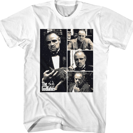 Don Corleone Collage Godfather T-Shirt