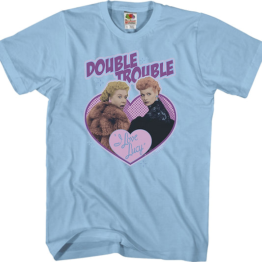 Double Trouble I Love Lucy T-Shirt