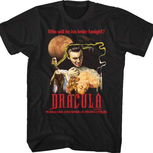 Dracula Poster Hammer Films T-Shirt