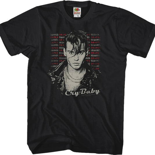 Drapes and Squares Cry-Baby Shirt