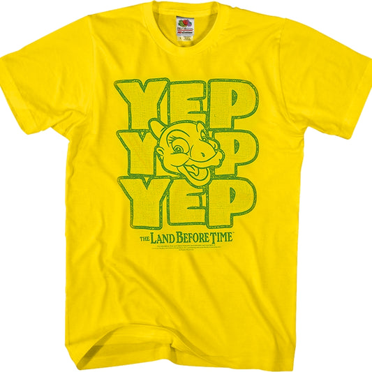 Yellow Ducky Yep Yep Yep Land Before Time T-Shirt