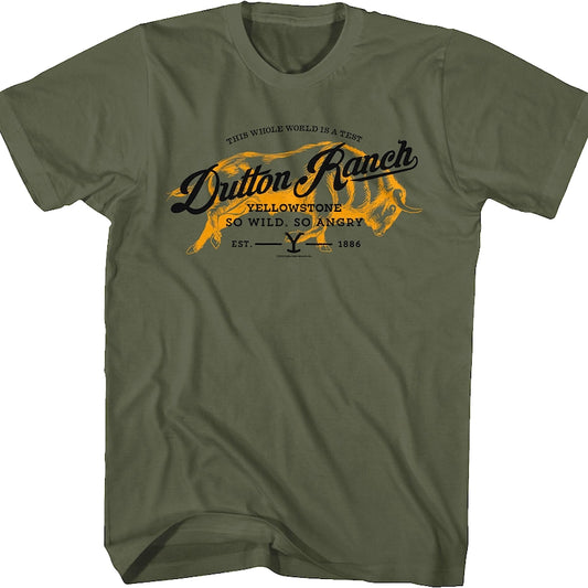 Dutton Ranch Buffalo Yellowstone T-Shirt