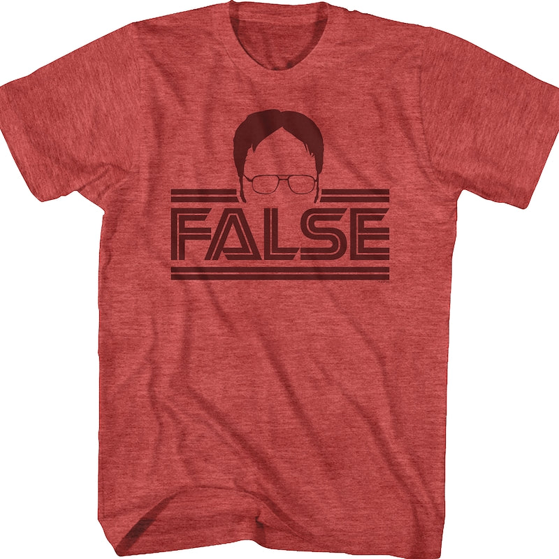 Dwight Schrute False The Office T-Shirt
