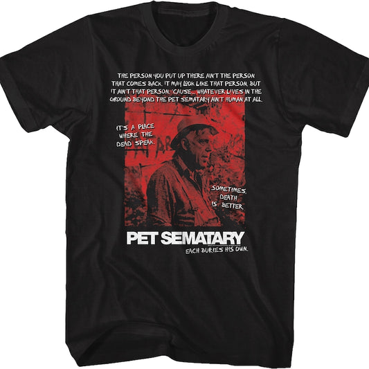 Each Buries His Own Pet Sematary T-Shirt