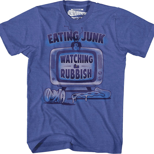 Eating Junk & Watching Rubbish Home Alone T-Shirt