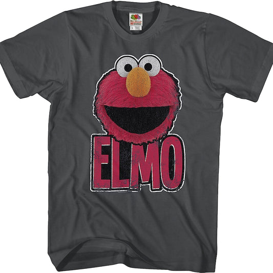 Elmo Face Sesame Street T-Shirt