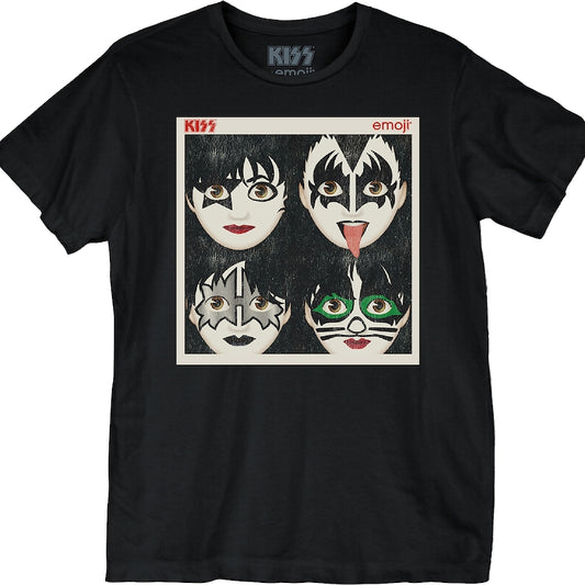 Emoji Faces KISS T-Shirt