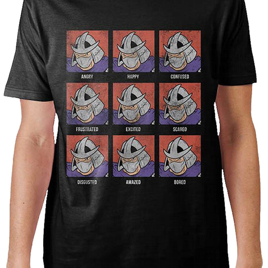 Emotions of Shredder Teenage Mutant Ninja Turtles T-Shirt