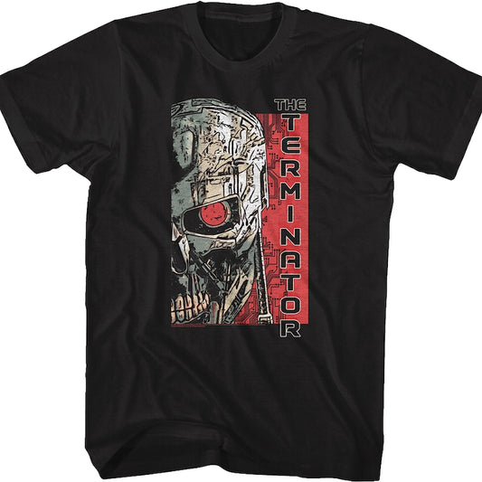 Endoskeleton Illustration Terminator T-Shirt