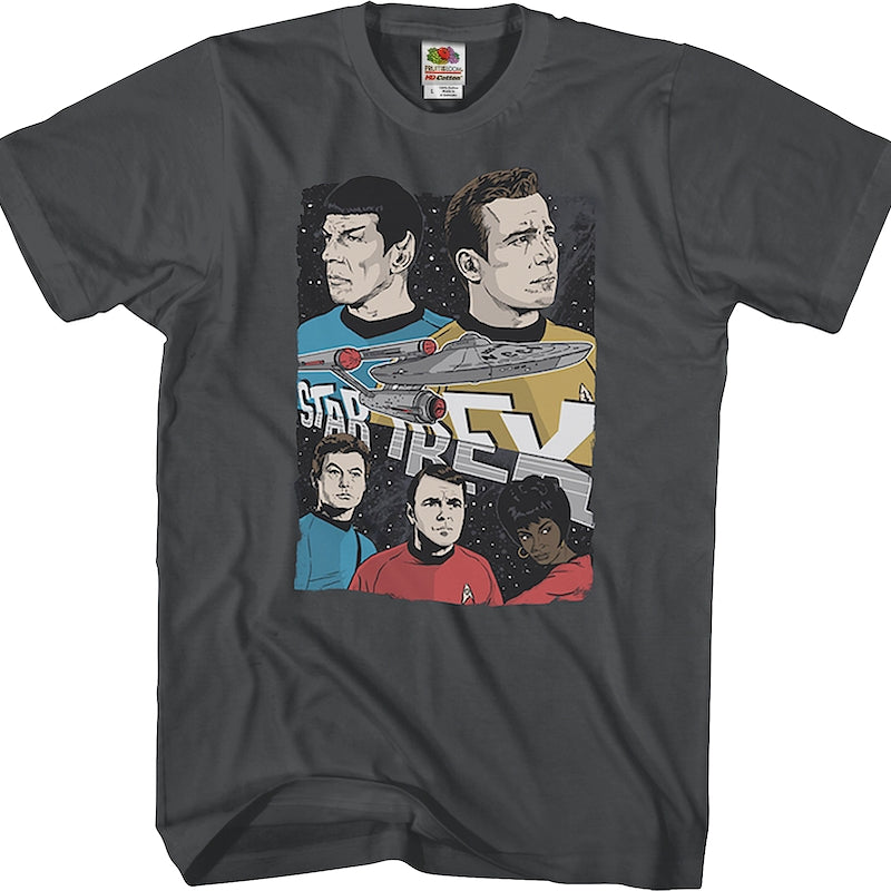 Enterprise Crew Star Trek T-Shirt