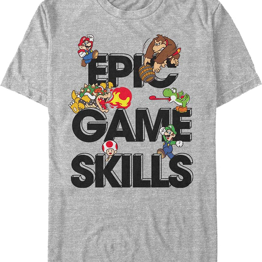 Epic Game Skills Nintendo T-Shirt