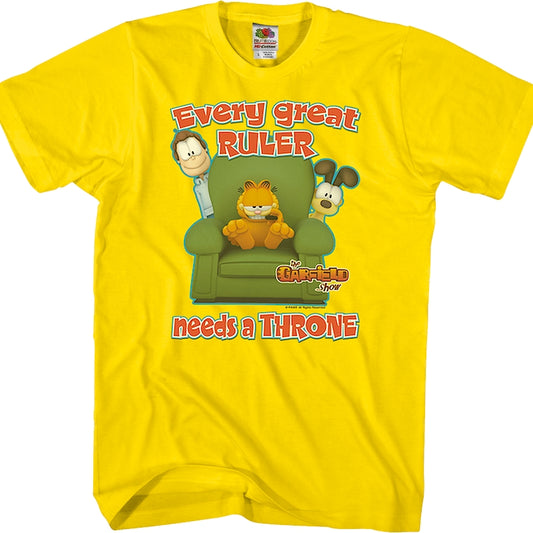 Every Great Ruler Garfield T-Shirt