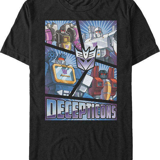 Evil Decepticons Transformers T-Shirt