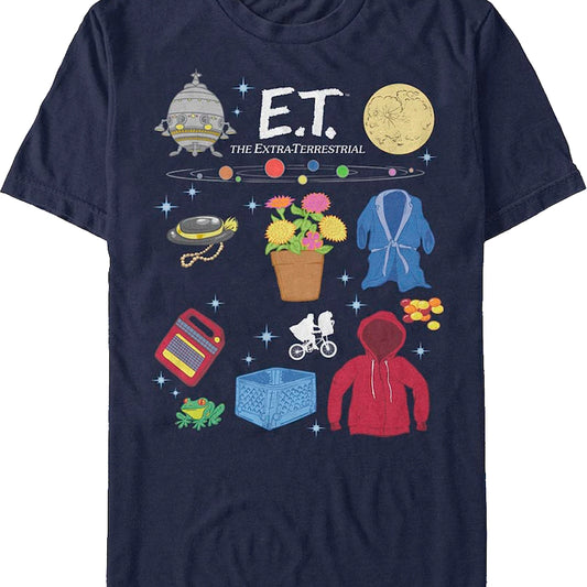 Extra-Terrestrial Items ET Shirt