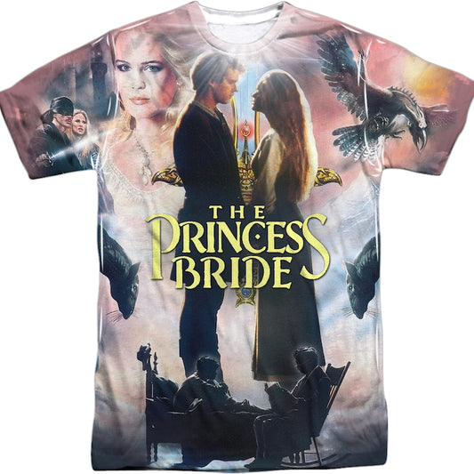 Fairy Tale Collage Princess Bride T-Shirt