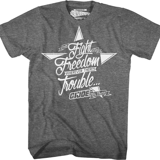 Fight For Freedom GI Joe T-Shirt