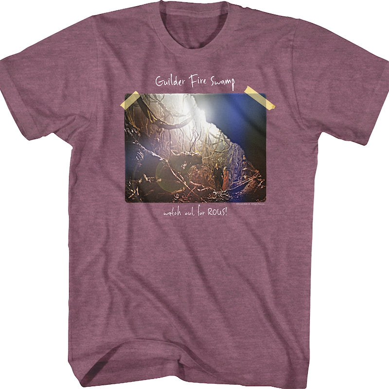 Fire Swamp Photograph Princess Bride T-Shirt