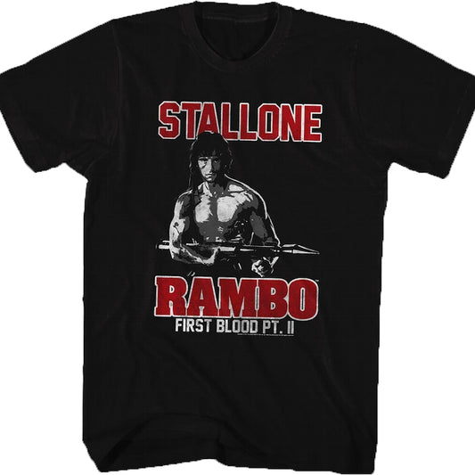 First Blood Part II Rambo T-Shirt