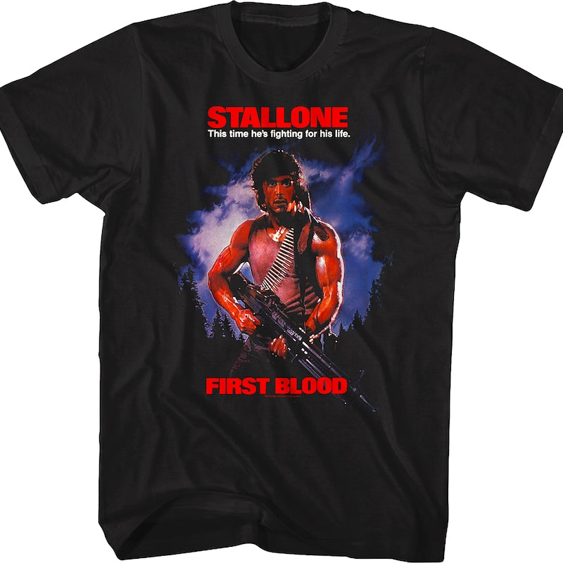 First Blood Poster Rambo T-Shirt